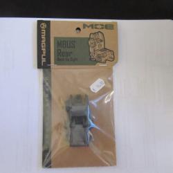 MAGPUL hausse arriere / rear sight  gris NEUF