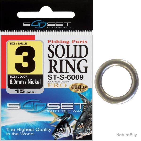ANNEAUX SOUDS SUNSET SOLID RING ST-S-6009 N 3