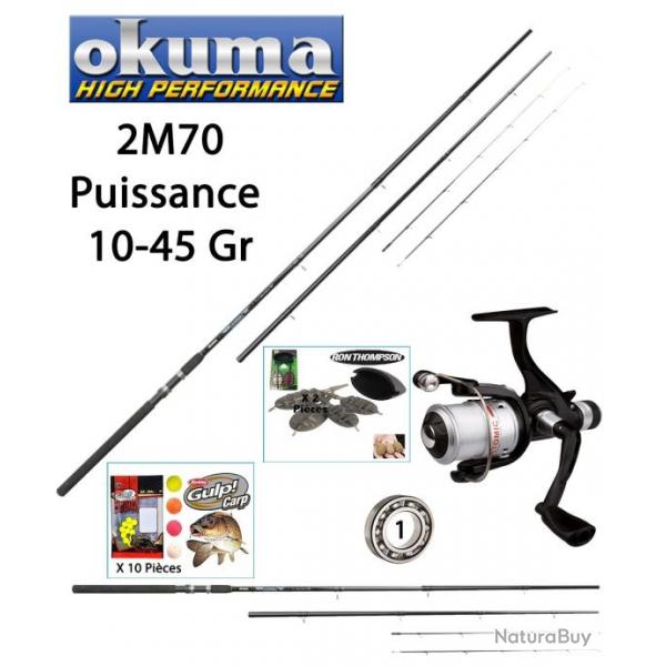 Pack Feeder / Quiver Okuma G-Force 270 + Atomic + Accessoires