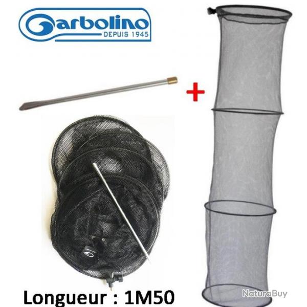 Bourriche ronde Garbolino 1M50 + Pique