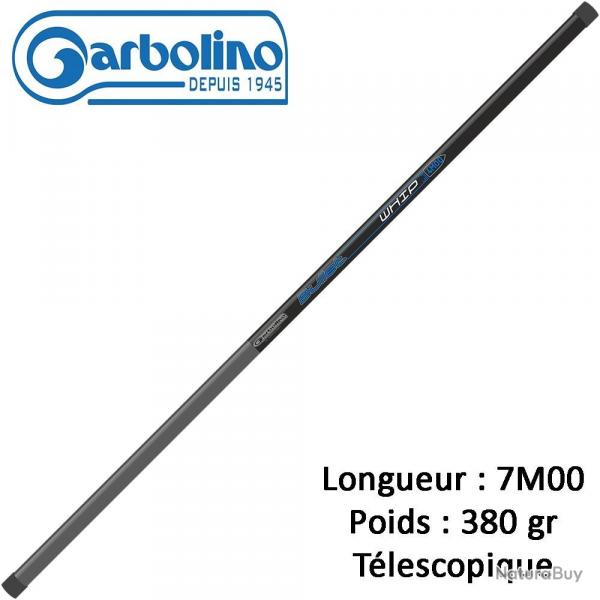 Canne Coup Telescopique Garbolino Bullet Whip 249 en 7M00 Canne seule