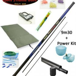 Pack pêche carpe Gangster + élastique + tapis + pezon + appâts + accessoires