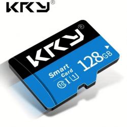 Carte mémoire Micro SD/TF KRY 128 gb pour téléphone/pc/tablette/lecteur/camera..
