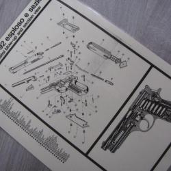 Notice /Eclaté BERETTA 92