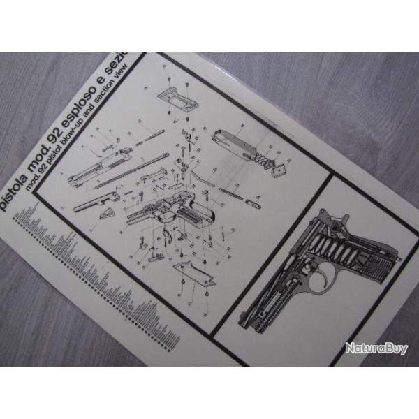 Notice /Eclat BERETTA 92