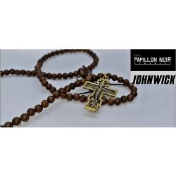 REDUCTION! EXCLU PNA CHAPELET CROIX ORTHODOXE RUSSE IMITATION DE CELUI DE "JOHN WICK3" !