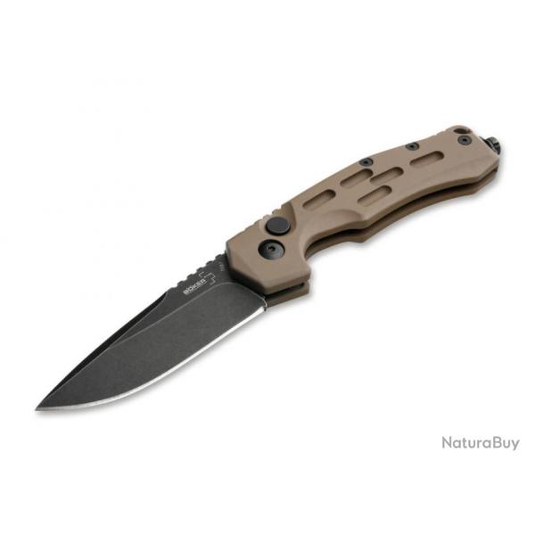 Couteau Boker Plus Thunder Storm Auto Coyote