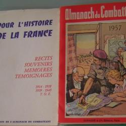 Almanach du combattant 1957
