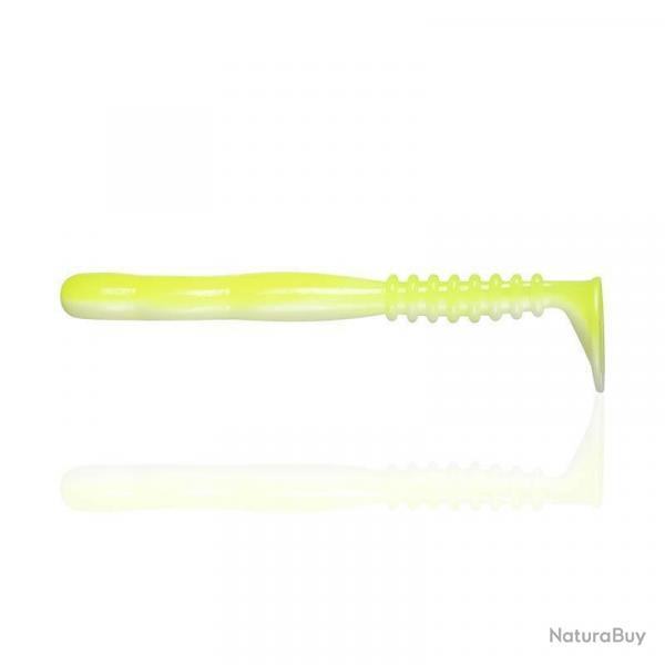 Leurre Souple Reins Fat Rockvibe Shad 8" - 20,3cm par 2 20,3cm #B91 - White Chart