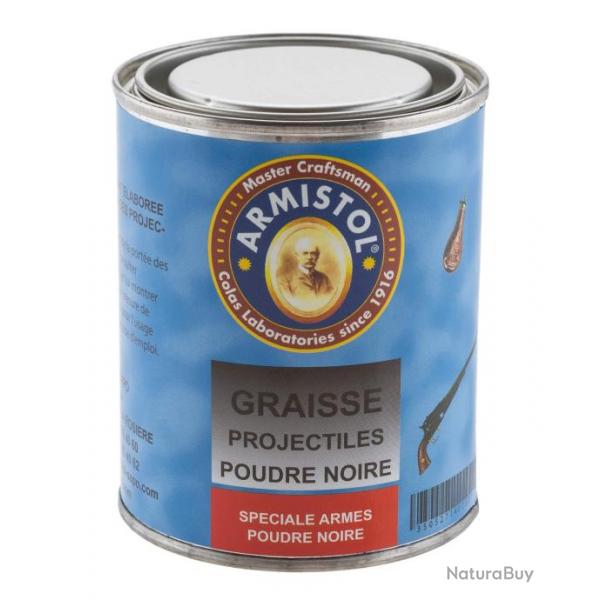 ARMISTOL - GRAISSE PROJECTILES POUDRE NOIRE 250 ml