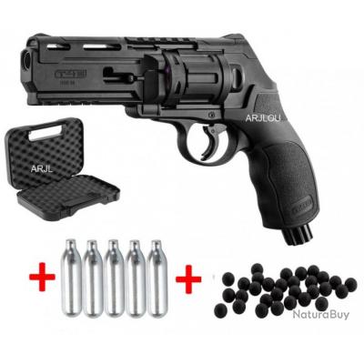 Pack Revolver HDR50 7.5J Umarex + Billes caoutchouc