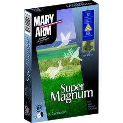 Cartouches MARY ARM SUPER MAGNUM - Cal 12/89 60gr N°4 X10