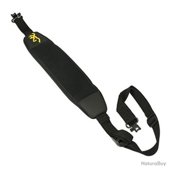 Bretelle BROWNING Noprne BIG GAME NOIRE - attaches grenadires