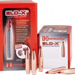 Ogives HORNADY 30 .308 200 gr ELD X - Boite de 100 unités