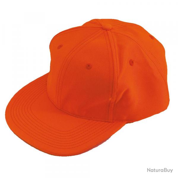 Casquette base-ball orange fluo TU UNI ORAN