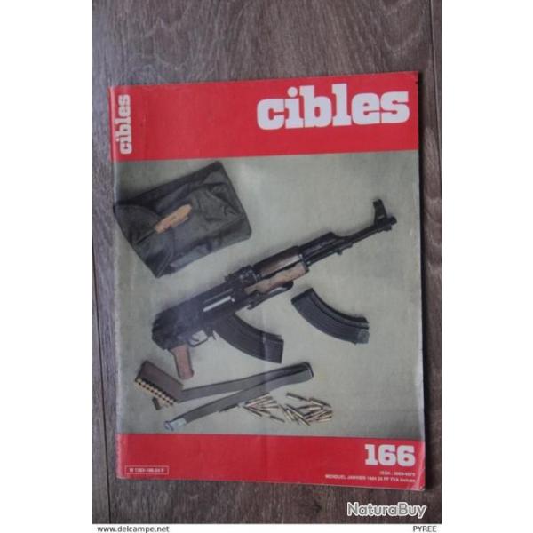REVUE CIBLES N166 1984 AKMS 56-1 CHINOIS RUGER 3 44 MG CROSMAN 357 CO2 TABATIRES PONTIFICALES