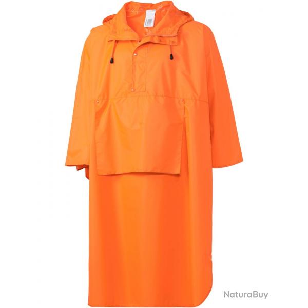 Poncho impermable orange (Couleur: Orange, Taille: 1)