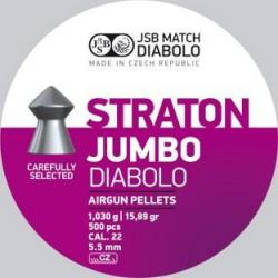 Plomb air comprime cal.5.5 JSB JSB Straton Jumbo par 500