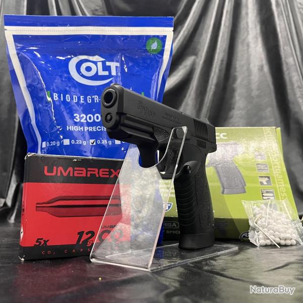 Pack prt a tirer PISTOLET 6MM BERSA BP9CC CO2 BLOWBACK - Airsoft