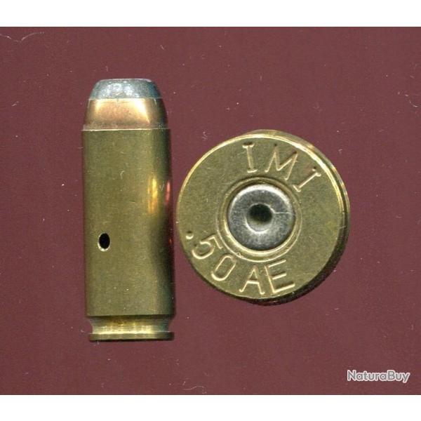 .50 Action Express - marquage : IMI  .50 AE - balle cuivre pointe plomb plate