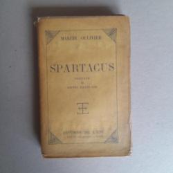 Spartacus. Marcel Ollivier, 1929. Préface d'Henri Barbusse