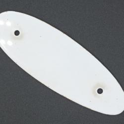 Intercalaire de crosse blanc 4mm