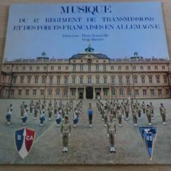 DISQUE 33 T  musique du  42eme  regiment de transmission et forces francaise en allemagne