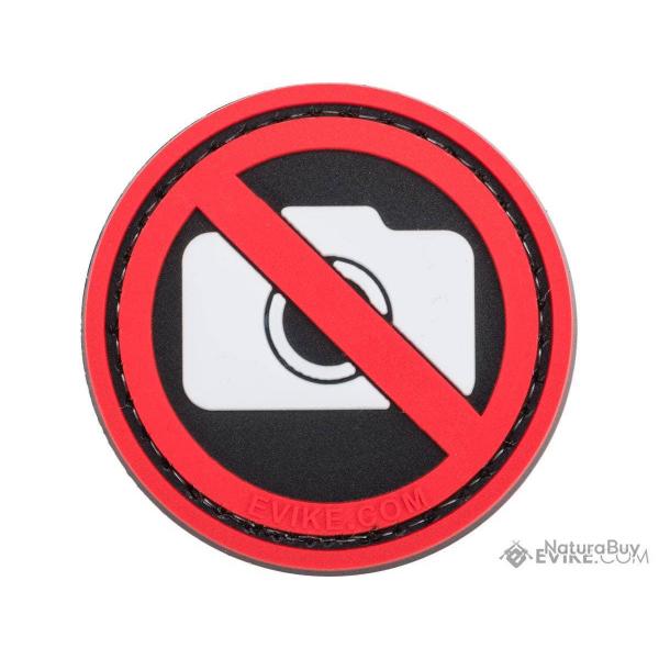 Patch Sign : "Pas de photos" - Evike