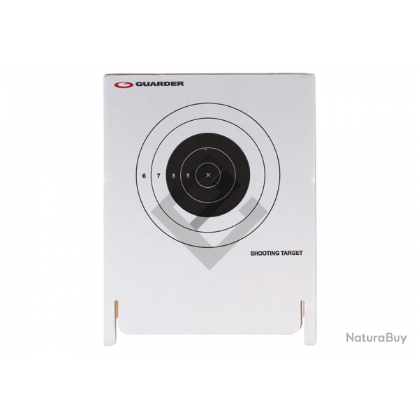 Cible Easy Shooting type A - Blanc - Guarder