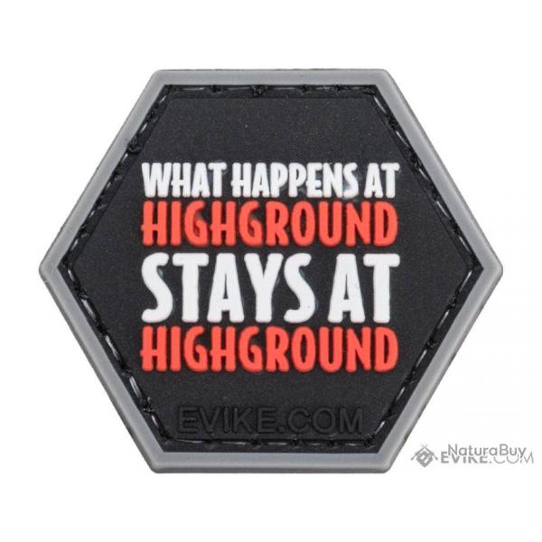 Srie iAirsoft 1 : Patch "What Happens at Highground Stays at Highground" - Evike/Hex Patch