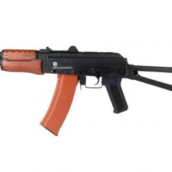 Kalashnikov AKS-74U AEG - Bois & Noir - Cybergun
