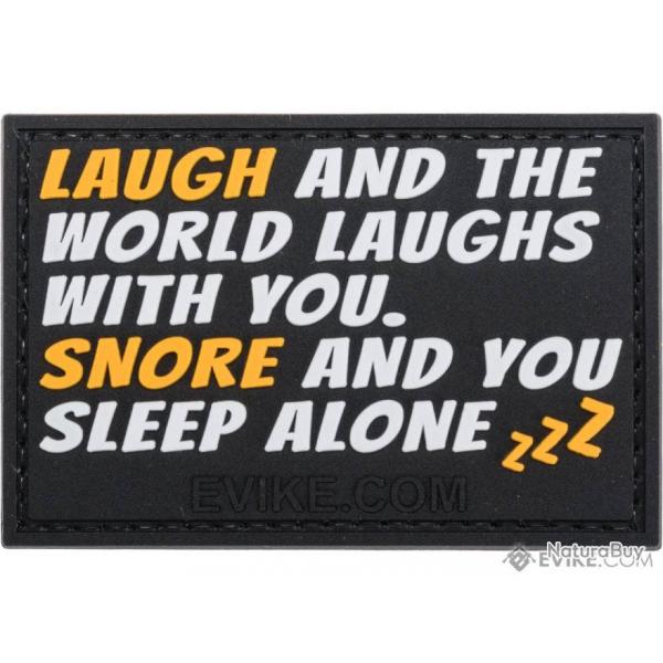 Patch "Laugh and the World Laughs" - Evike