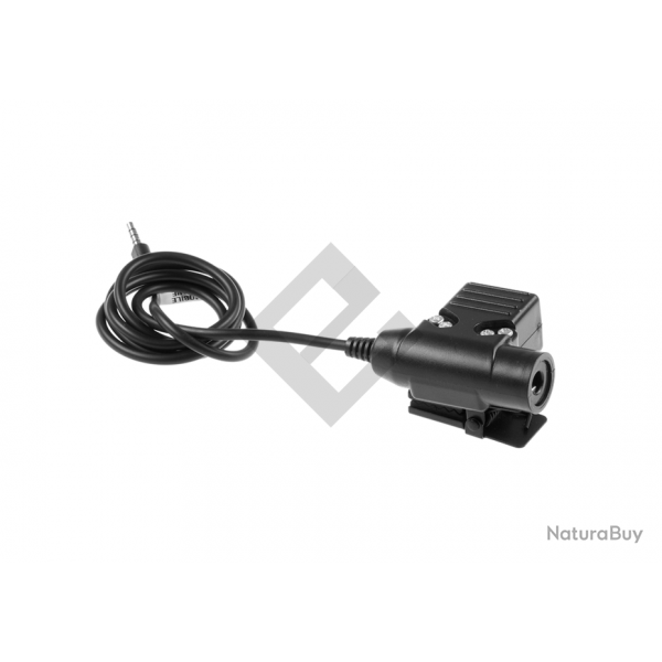 PTT U94 - Jack 3,5 / Noir - Z-Tactical