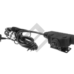 PTT U94 II - Motorola 2-pin / Noir - Z-Tactical