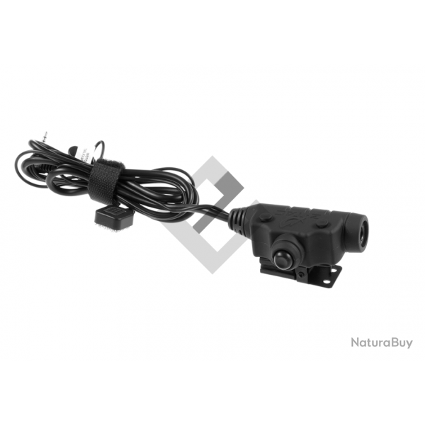 PTT U94 II - Motorola 1-pin / Noir - Z-Tactical