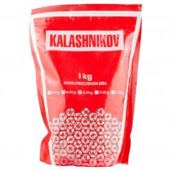 Sachet de billes Kalashnikov 0,25g - 4000 BBs / Blanc - Cybergun