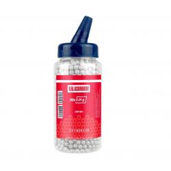 Bouteille de billes Kalashnikov 0,25g - 2000 BBs / Blanc - Cybergun