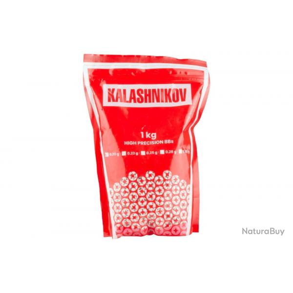 Sac de billes 0,20g - 5000 BBs / Blanc - Kalashnikov