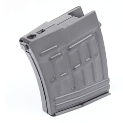 Chargeur Low-Cap 50 BBs pour Kalashnikov Sniper (SVD) AEG - Noir - Cybergun