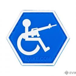 Série iAirsoft 2 : Patch "Handicap & Airsoft" - Evike/Hex Patch