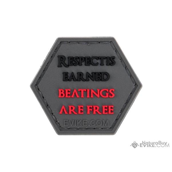 Srie Catchphrase 6 : Patch "Respects & Beatings" - Evike/Hex Patch
