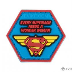 Série Geek 3 : Patch "Superman & Wonder Woman" - Evike/Hex Patch