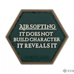 Série iAirsoft 2 : Patch "Airsofting & Character" - Evike/Hex Patch