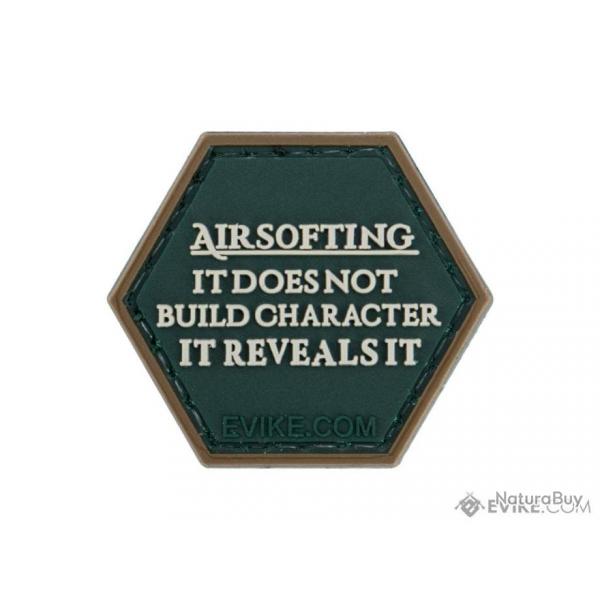 Srie iAirsoft 2 : Patch "Airsofting & Character" - Evike/Hex Patch