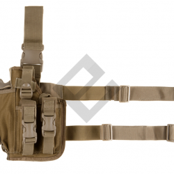 Holster universel SOF - Gaucher / Coyote Brown - Invader Gear