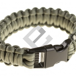 Bracelet Paracorde - Gris - Invader Gear