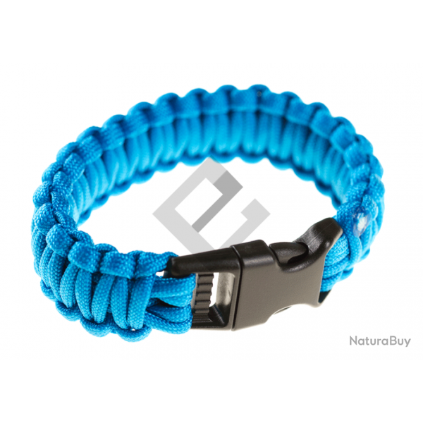 Bracelet Paracorde - Bleu UN - Invader Gear