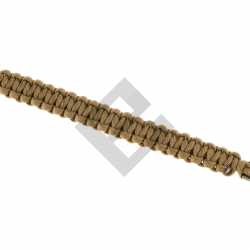 Bracelet Paracorde compact - Coyote Brown - Invader Gear