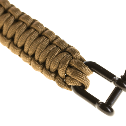 Bracelet Paracorde Shackle - Coyote Brown - Invader Gear