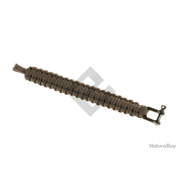 Bracelet Paracorde Shackle - Vert - Invader Gear